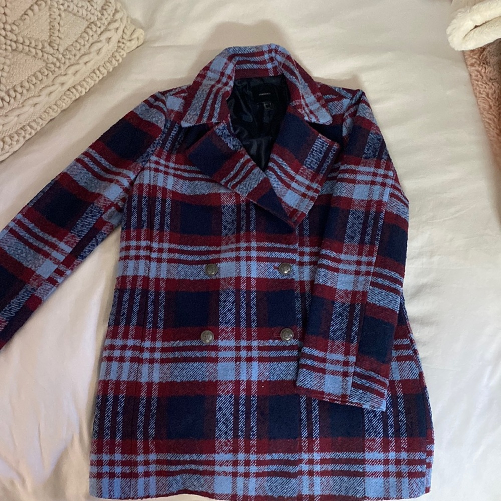 Forever 21 Plaid Jacket